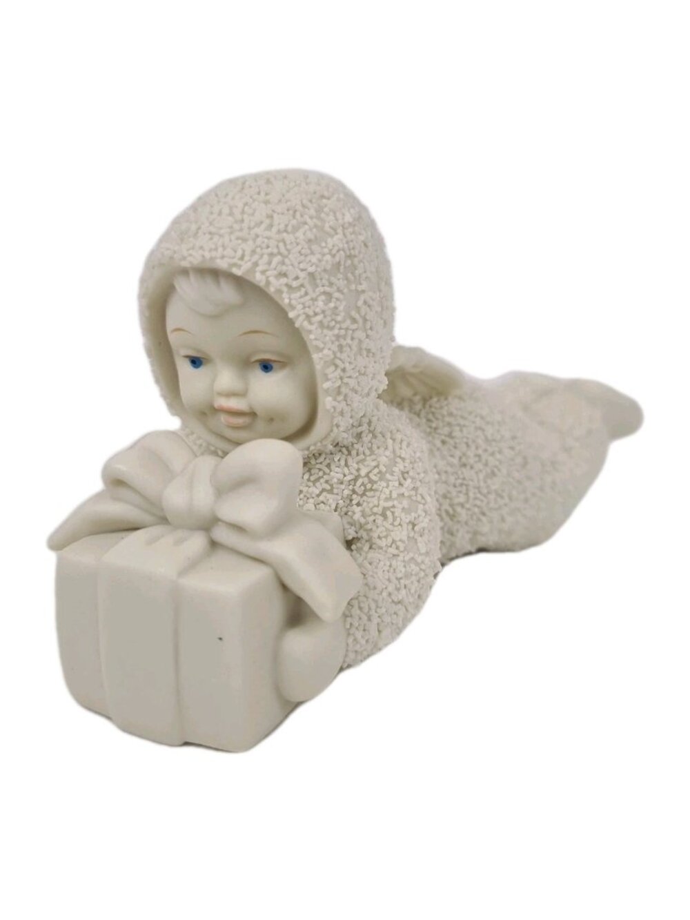 Department 56 Snowbabies "Overnight Delivery" 68808 Christmas Bisque Ornament